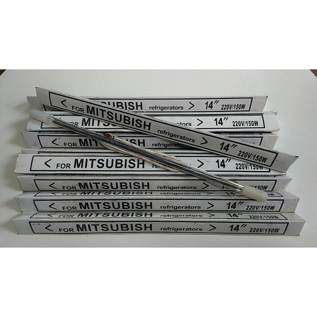 0000239 ฮีตเตอร์หลอดแก้ว ตู้เย็น 14'' 220V/150W ฮีตเตอร์