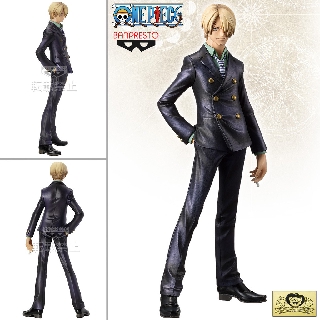 Model Figure งานแท้ Original แมวทอง One Piece วันพีซ เต็มพิกัดสลัดจอมลุย วันพีช Sanji ซันจิ The Grandline Men ชุดสูท