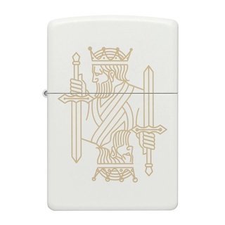 Zippo ไฟแช็กรุ่น 49847 King Queen Design รับประกันตลอดชีวิต นำเข้าและจำหน่ายโดยตัวแทนจำหน่าย