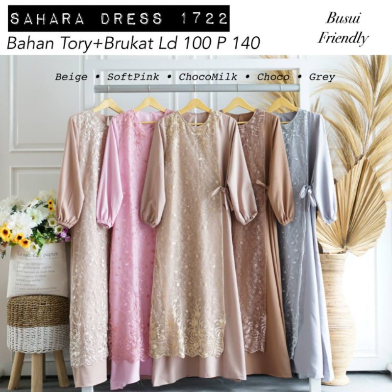 ขายส่ง Series 1722 เดรสกระเบื้อง Sahara Gewa