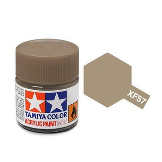 สีสูตรน้ำทามิย่า Tamiya Acrylic XF57 Buff 10ml