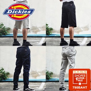 Dickies Slim Straight W0873 Work Short กางเกง ดิกกี้ ขาสั้น ขายาว สามส่วน