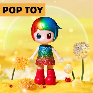 【ของแท้】ตุ๊กตาฟิกเกอร์ Hapico The Wonderful World Series Popmart น่ารัก