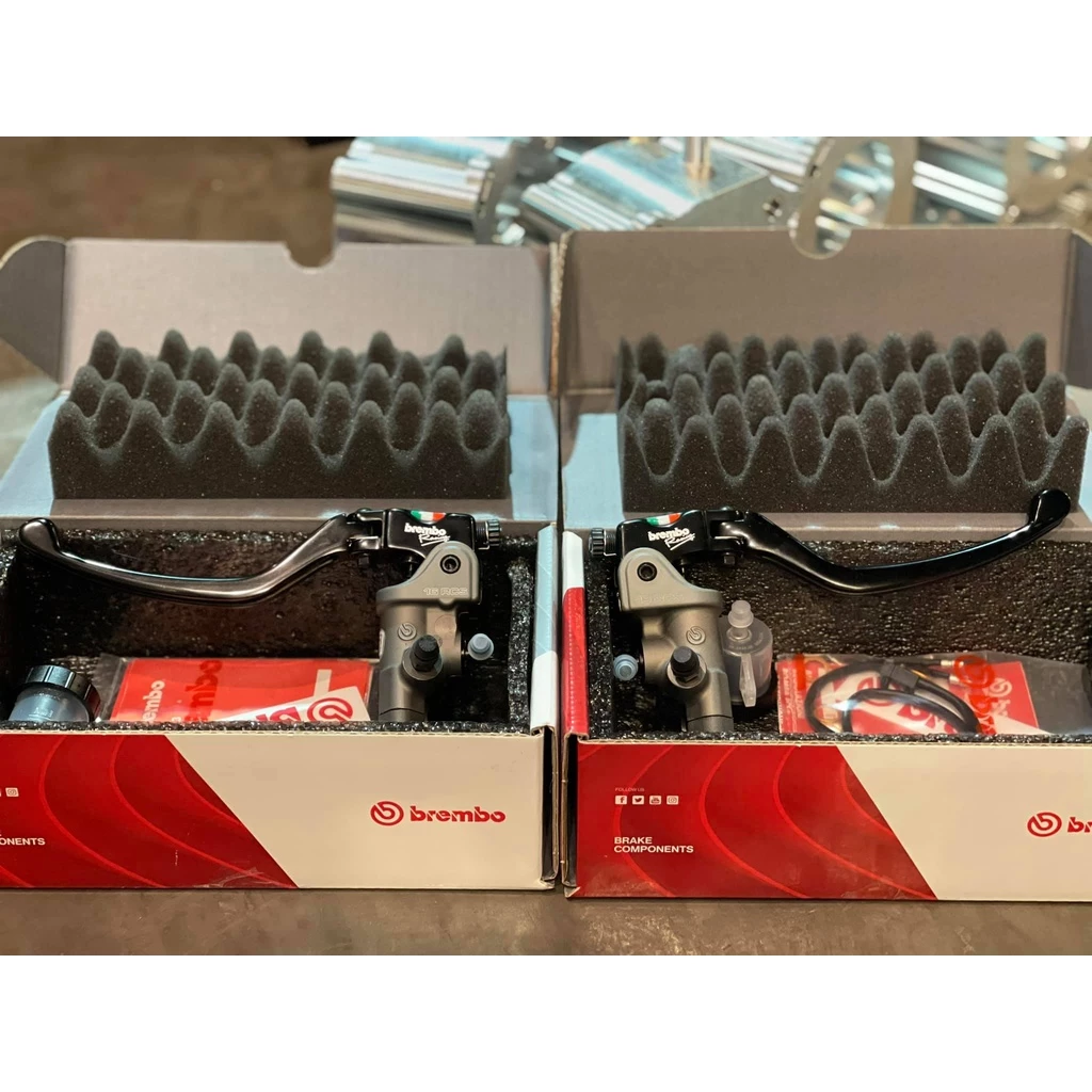 ปั้มบนอิตาลี BREMBO แท้ ซ้ายเบอร์16 ขวาเบอร์19 สำหรับ xmax , forza thumbnail 4