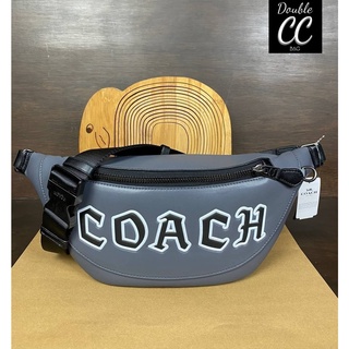 (แท้ 💯%‼ Factory) Coach WARREN BELT BAG WITH COACH SCRIPT (COACH F76925)