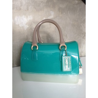 Furla Candy Mini Satchel Top Handle Bag,Menta Rugiada Luna รุ่นนี้เป็นรุ่นใหม่ 2014 collection(ของแท้)