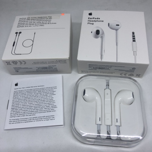 หูฟังไอโฟน หูฟังiPhone EarPods Headphone Plug งาน Foxconn