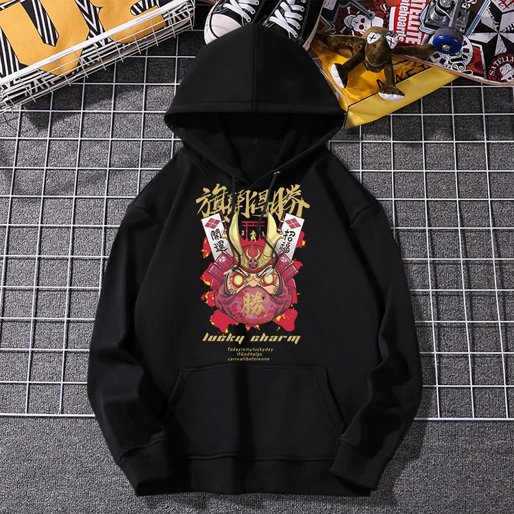 L129เสื้อฮู้ดแขนยาวลายแฟชั่นสวย..มี7สีหลายไซส์เลือกได้(S-3XL)