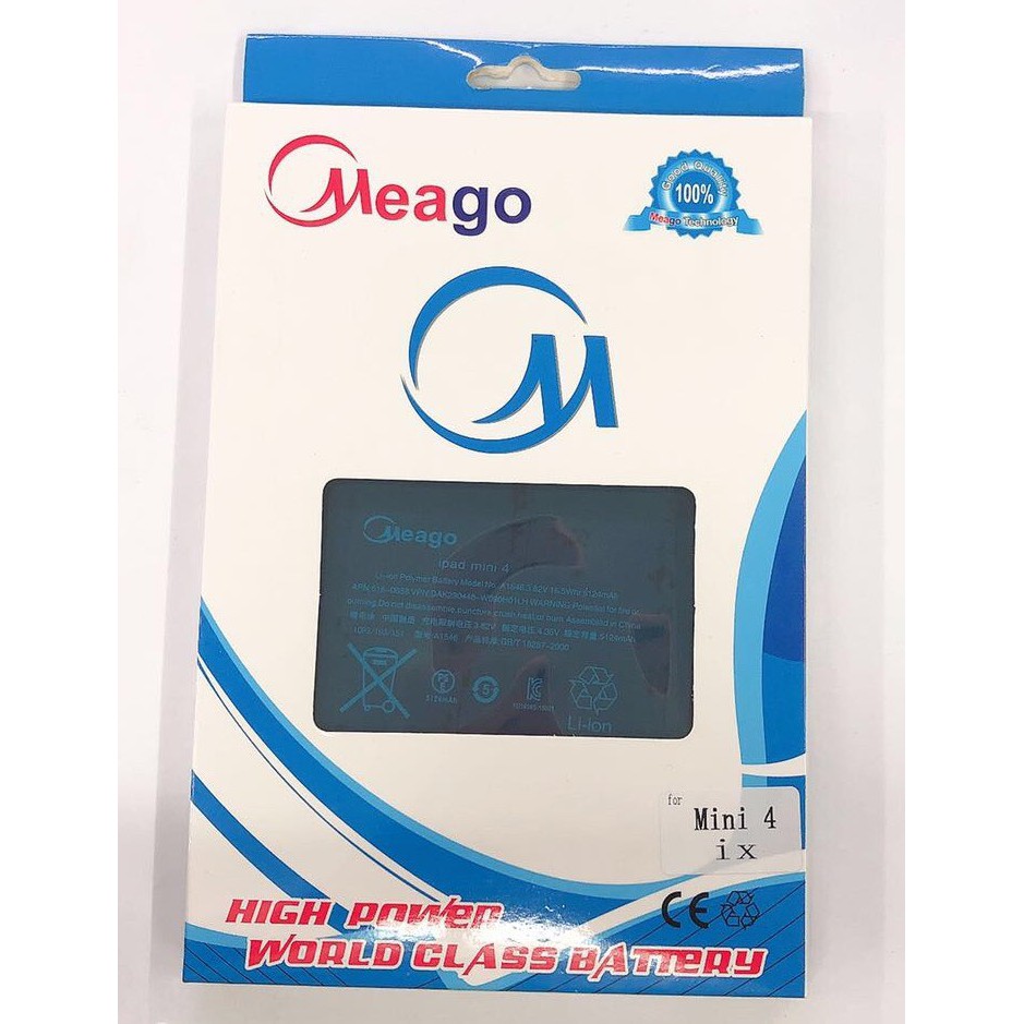 Battery เเบตเตอรี่ Meago รุ่น ipad mini 4 / mini4