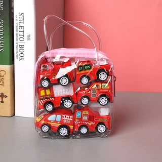 6pcs รถของเล่น ขนาดเล็ก สําหรับเด็ก รถสะสม รถของเล่น โมเดลรถ