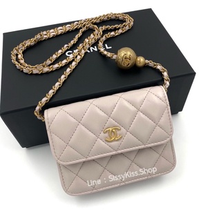 New Chanel Mini flap bag with adjustable Strap holo31 GHW