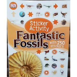 Fossils Stickers activities book