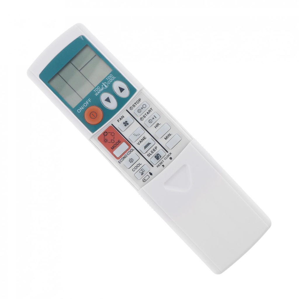 Universal Remote Air Amena,Fujibishi LCD รีโมทคอนโทรลเครื่องปรับอากาศสําหรับ Mitsubishi KP3AS / KP3B