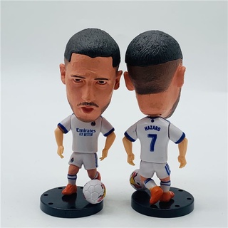 ฟิกเกอร์ตุ๊กตาฟุตบอล Real Madrid Player 7 Eden Hazard 2022 Season