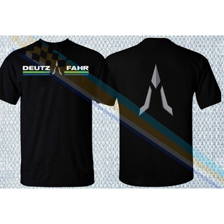 เสื้อยืดแขนสั้นลําลอง คอกลม ขนาดใหญ่ พิมพ์ลาย Deutz Fahr Tractor Warrior Series คุณภาพสูง สําหรับผู้ชาย