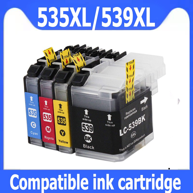 LC 535 LC 539 หมึก LC 535XL LC 539XL ตลับหมึก LC 535 XL LC 539 XLตลับหมึกที่รองรับสำหรับ DCP-J100 DC
