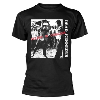 คอตต้อนคอกลมขายดี เสื้อยืดลําลอง แขนสั้น พิมพ์ลาย Dead Kennedys Holiday In Cambodia OKomph95ILlgpp05 สไตล์คลาสสิกS-5XL