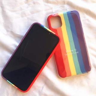 [ส่งจากไทย] เคสนิ่มซิลิคอน ลายสีรุ้ง Case Realme 5 / Realme C3 / Realme 6 / 6i / 6Pro / Realme C11 Rainbow CASE