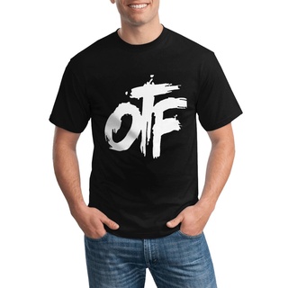 เสื้อยืดลําลอง แขนสั้น พิมพ์ลายตัวอักษร Otf Lil Durk Otf สําหรับผู้ชายS-5XL