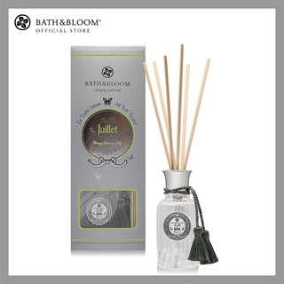 [BBLVDF-E07] BATH &amp; BLOOM Diffuser Oil Set บาธ แอนด์ บลูม ชุดก้านไม้หอมปรับอากาศ กลิ่นจากตะไคร้หอมและตะไคร้บ้าน 100 มล.