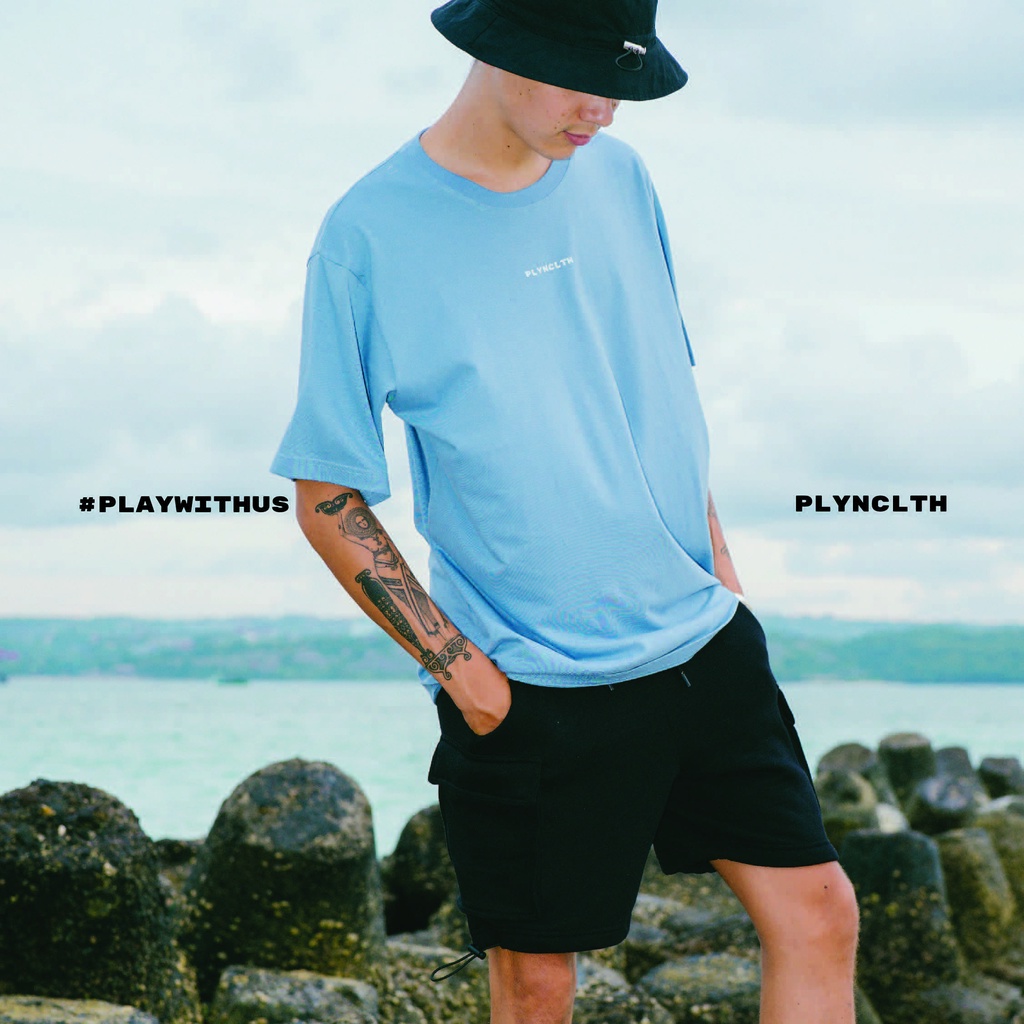 เสื้อยืด E-Blue*****