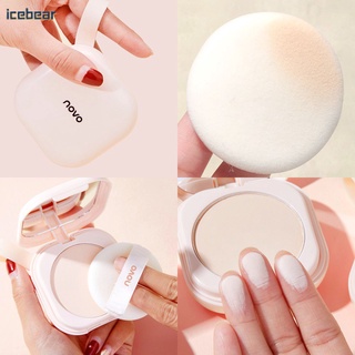 Novo แป้งฝุ่น Setting Powder Oil Control แป้งแต่งหน้ากันน้ำ [Icebear]