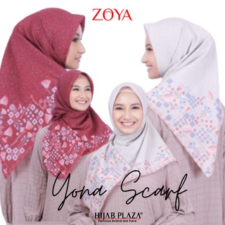 ผ้าพันคอ Zoya Hijab Square Yona