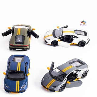 ProudNada Toys ของเล่นเด็ก โมเดล รถสปอร์ต KiNSMART Huracan LP 610-4 KT5382