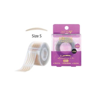 ROLLER EYELID STICKER สติกเกอร์ติดตา 2 ชั้น สีเนื้อ Size S ( #1 กล่อง)