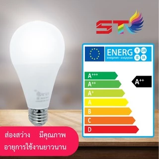 ST 10หลอด หลอด ledหลอดไฟ ใช้ไฟฟ้า220Vใช้ไฟบ้าน หลอดไฟขั้วเกลียวE27 หลอดไฟ led 3w5w7w9w12w15w18w24wแสงขาวและแสงวอม รุ่นST