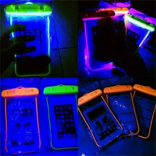 ซองกันน้ำ เรืองแสง Neon ขนาด 6 นิ้ว