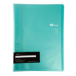 แฟ้มโชว์เอกสาร สีเขียว อี-ไฟล์ 720A/Green document file display E-file 720A