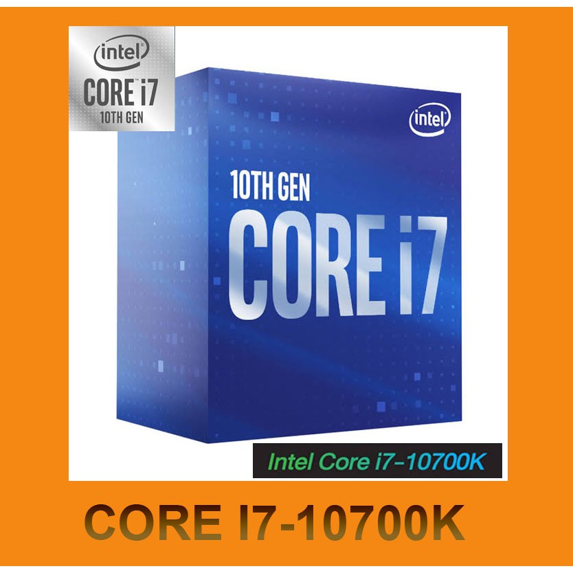 CPU INTEL CORE I7-10700K 3.8 GHz / 5.1 GHz