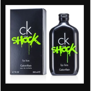 น้ำหอมผู้ชาย CK One Shock For Him EDT 200 ml.