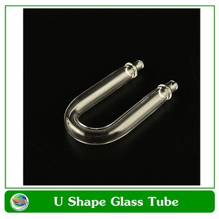 U Shape Tube หลอดแก้ว / สแตนเลส รูปทรงตัวยู ป้องกันสายยาง Co2 หักงอตรงขอบตู้ปลา