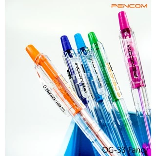 Pencom OG33-Fancy ปากกาหมึกน้ำมันแบบกด(รับใบเสร็จรบกวนแจ้งในหมายเหตุ)