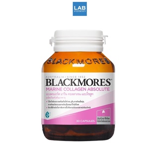 Blackmores Marine Collagen Absolute 30 capsules - แบลคมอร์ส มารีน คอลลาเจน แอปโซลูท 30 แคปซูล(ผลิตภัณฑ์เสริมอาหาร)