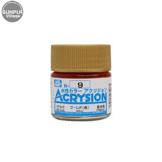 Mr.hobby MR.ACRYSION COLOR N-09 GOLD 4973028034981 (สี)