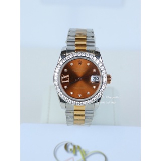 Rolex Datejust 31 mm. 2tone rose gold Automatic japan movement