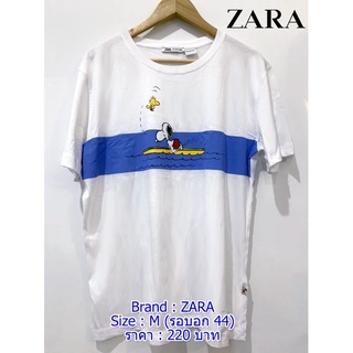 เสื้อยืด ZARA  ผ้าดีมาก ใส่ได้ทั้งชายหญิง