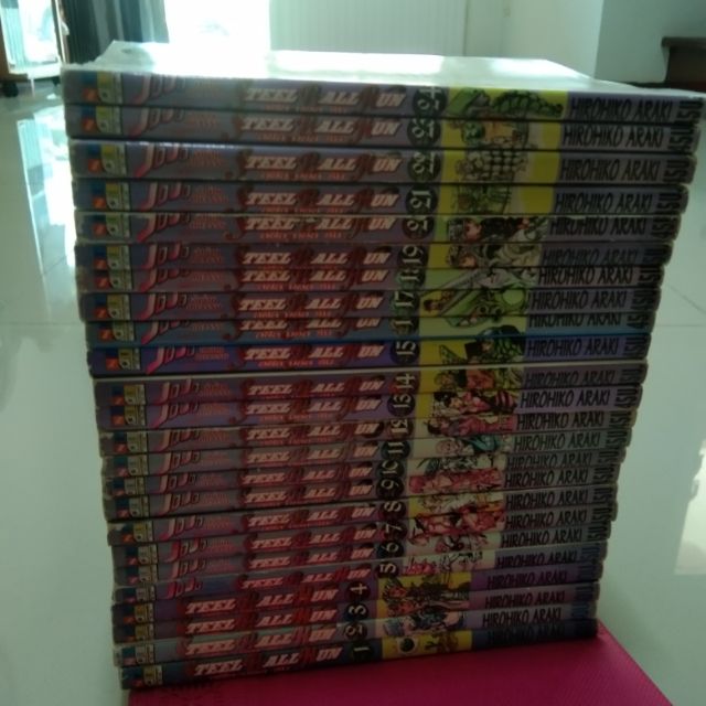 JOJO steel ball run 1-24ครบทุกเล่ม สภาพบ้าน ภาษาไทย