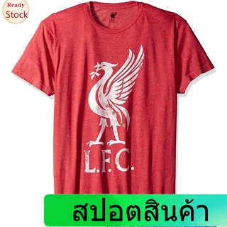 เสื้อยืดยอดนิยม Fifth Sun Official Liverpool Fc Bird Logo Mens Tee Sports T-shirt