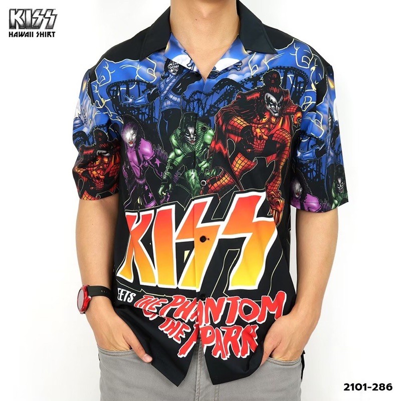 เสื้อวง Kiss Hawaii (ลิขสิทธิ์แท้)