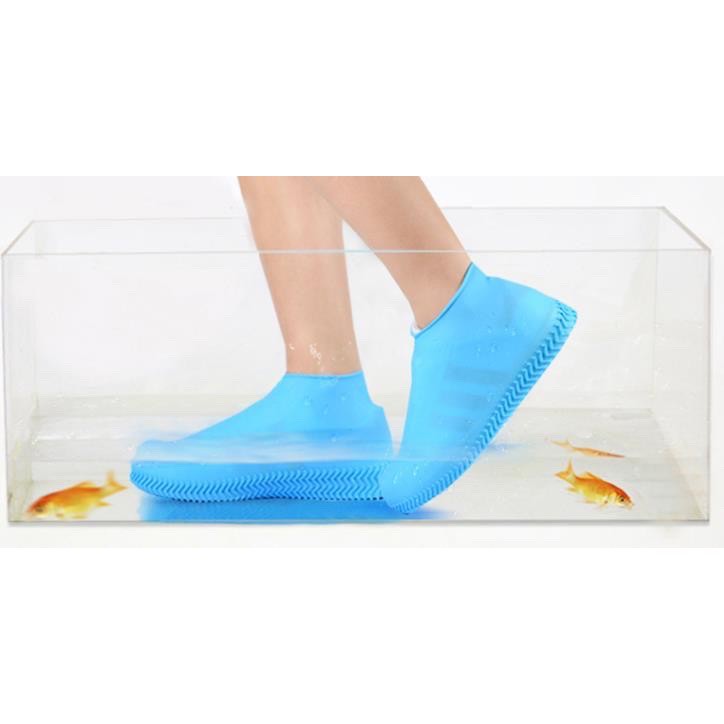 ฝาครอบรองเท้าซิลิโคนกันน้ำ Waterproof silicone shoe cover