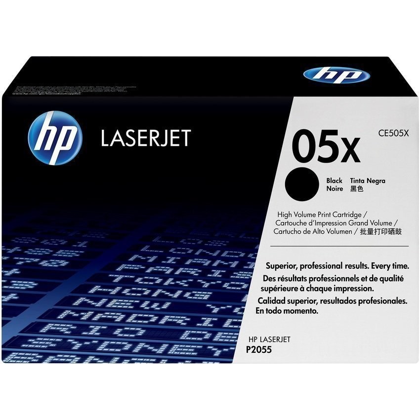 HP LaserJet Toner รุ่น CE505X (05X) (Black)
