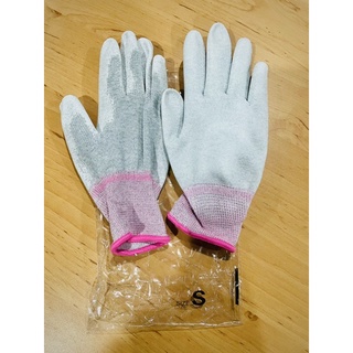 ESD Palm PU Coated Gloves ถุงมือ ESD เส้นคาร์บอน ป้องกันไฟฟ้าสถิต ถุงมือป้องกันไฟฟ้าสถิต