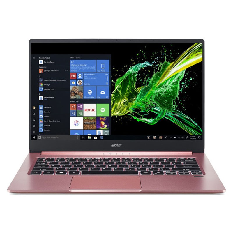 Acer Swift SF314-57G-75GE i7-1065G7/8GB/512GB/MX250 2GB/14"/Win10Home/Millennial Pink/รับประกันศูนย์ 3ปี