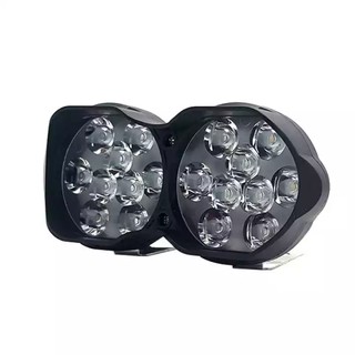 FS All New เเพค1ชิ้น สว่างตาเเตก! ไฟสปอร์ตไลท์รถยนต์16LED ไฟหน้ารถ LED SPOT BEAM US 54W ไฟช่วยตัดหมอก 12V-85V เเสงขาว