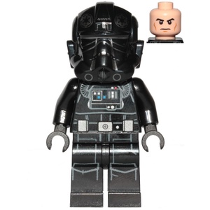 ของเล่นประกอบ Iego Star Wars Minifigure TIE Fighter Pilot (เจ้าของ) - ฟิกเกอร์ TIE Fighter Pilot - s