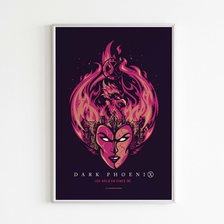 Dark Phoenix  Poster โปสเตอร์ภาพขนาด 33X48 cm